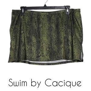 Swim by Cacique skirt swimsuit plus size 18